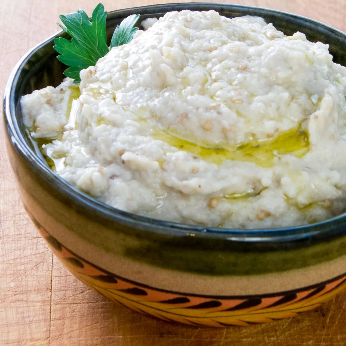 ROASTED GARLIC BABA GANOUSH