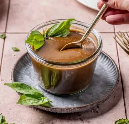 Fresh Basil Balsamic Vinaigrette