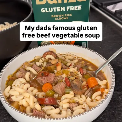 Recipe 'Gluten-free Beef Vegetable Soup'