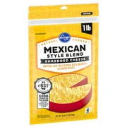 Kroger Mexican Style Finely Shredded Cheese