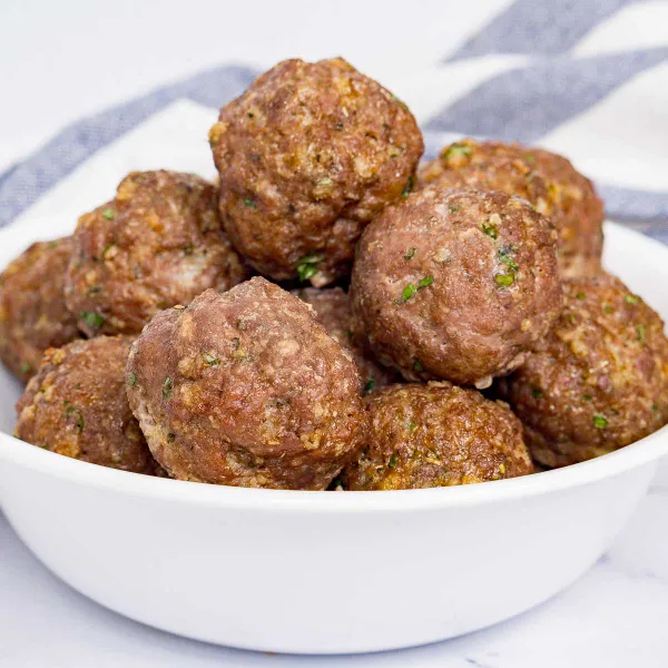 Venison Meatballs (Air Fryer or Baked)
