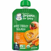Gerber Apple Carrot Squash Baby Food Pouch