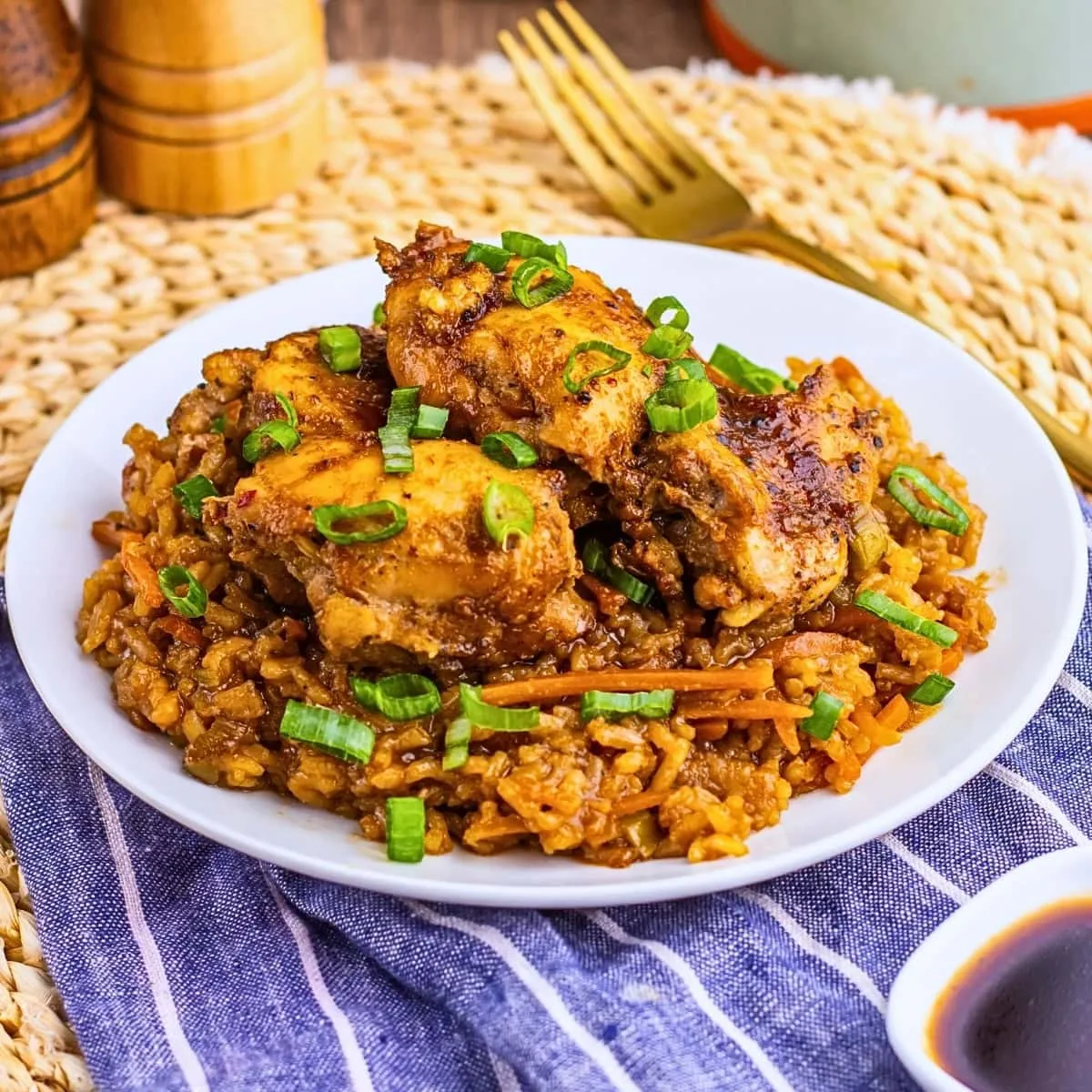 Japanese BBQ Chicken and Rice