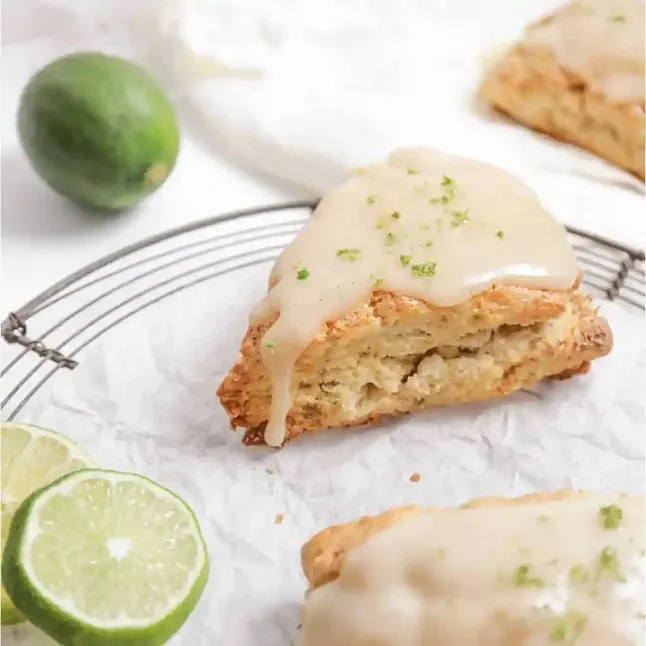 Pistachio Lime Scones