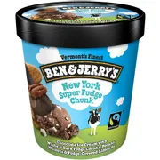 Ben & Jerry's Ice Cream New York Super Fudge Chunk®