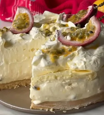 Recipe 'Passionfruit Cheesecake'