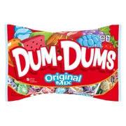 Dum Dums Original Mix Lollipops, Assorted Flavor Candy