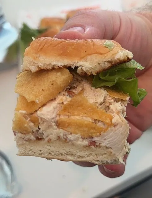 Chicken Caesar Salad Sliders