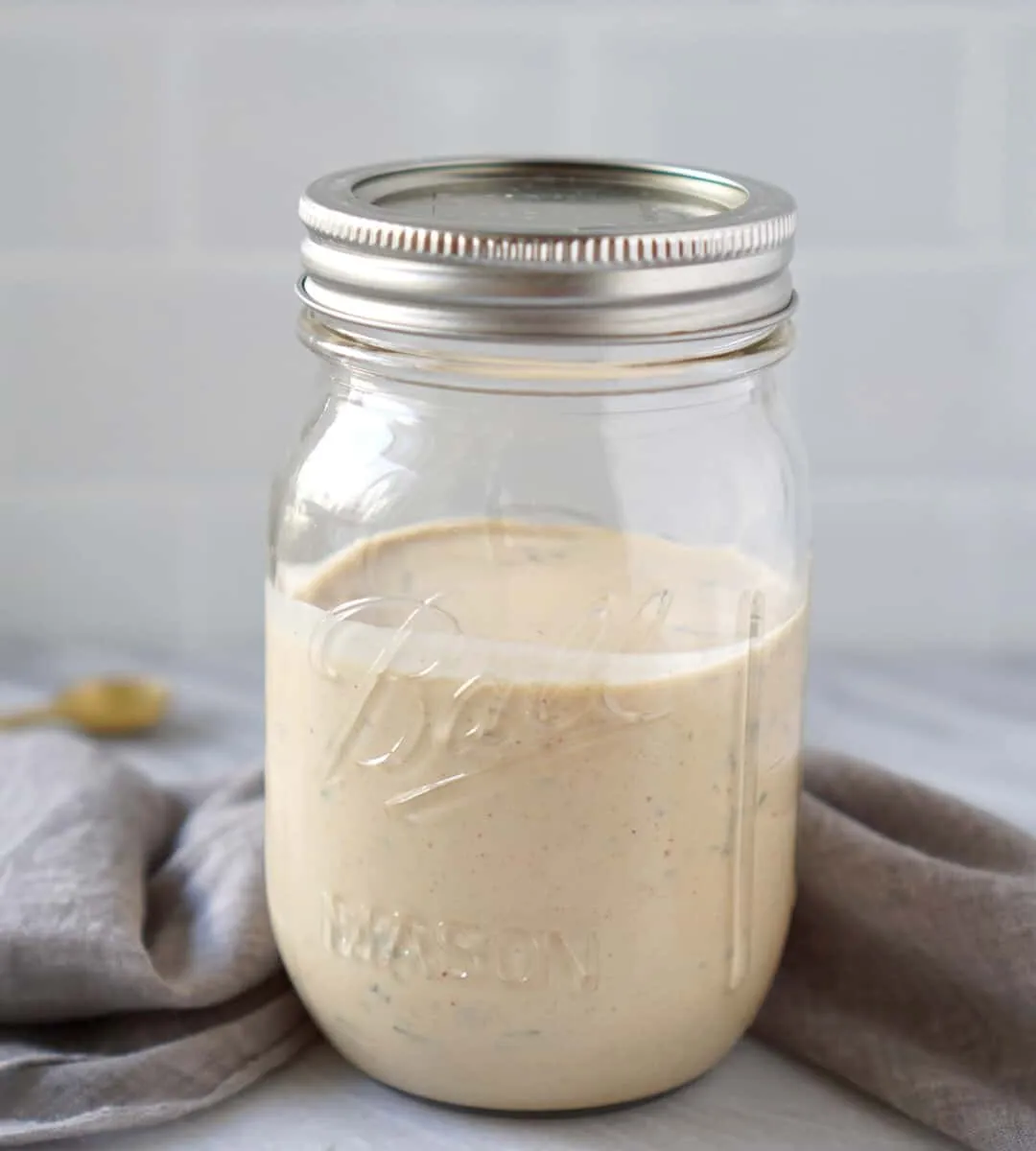 Cilantro Lime Tahini Dressing