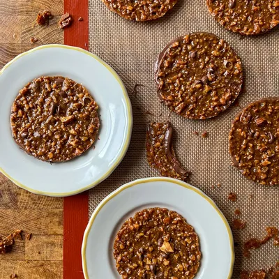 Recipe 'Florentine Cookies with Nutella'