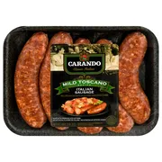 Carando Italian Sausage, Mild Toscano