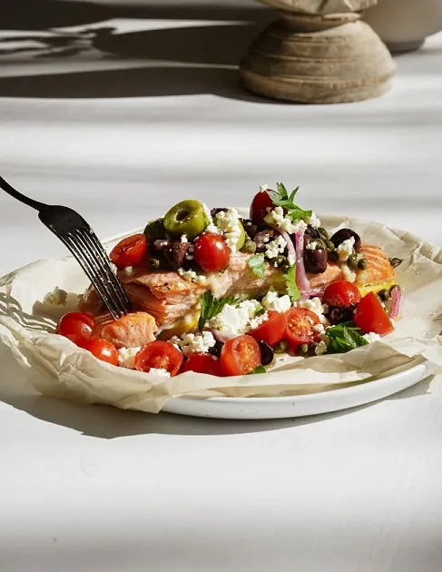Salmon En Papillote