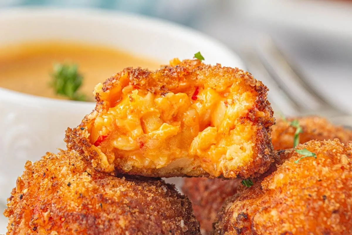 Crispy Fried Pimento Cheese Balls