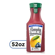 Simply Lemonade With Blueberry, All Natural Non-Gmo
