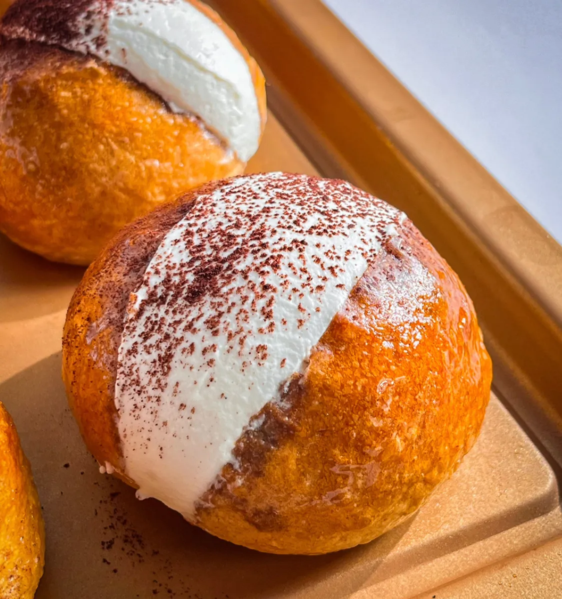 Tiramisu Maritozzi Buns (Italian Cream Buns) 