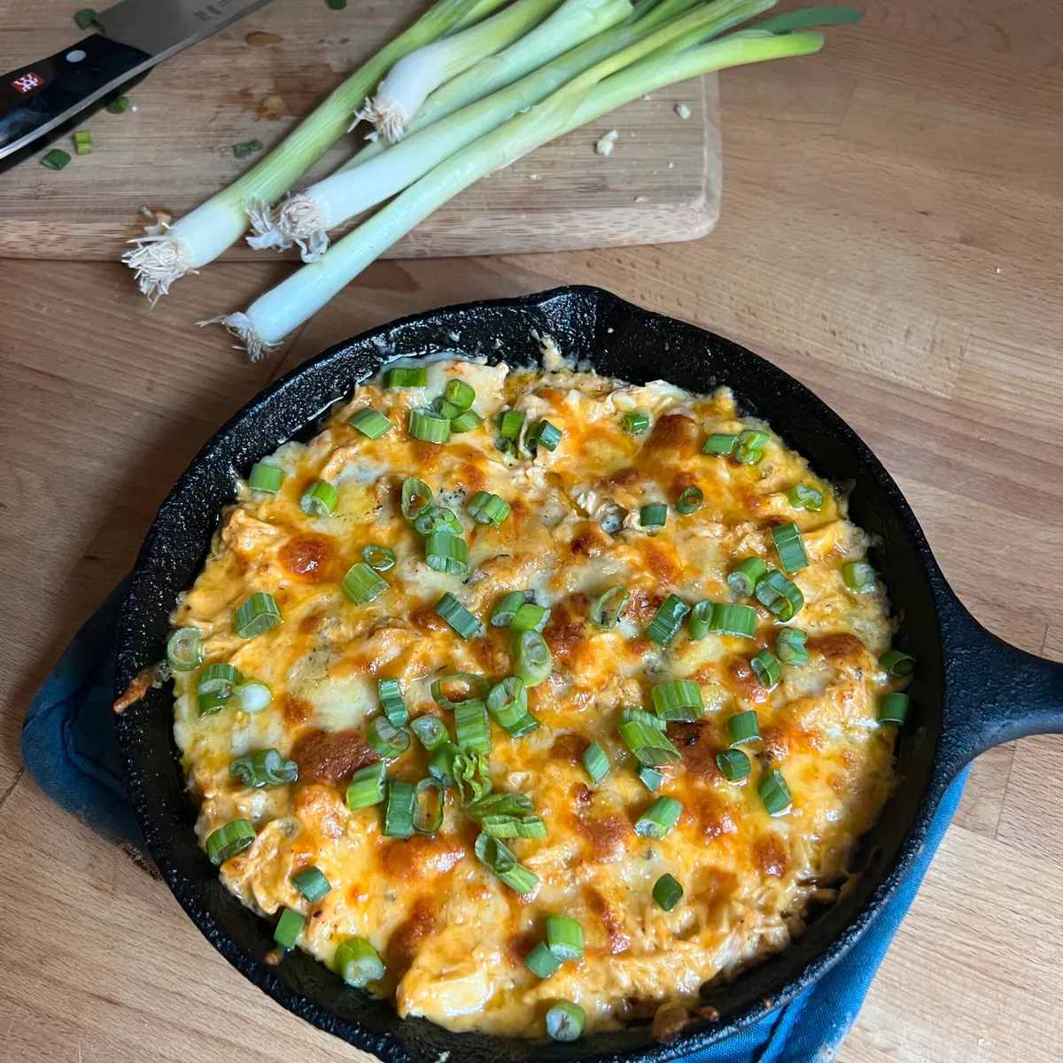 High-Protein Buffalo Chicken Dip