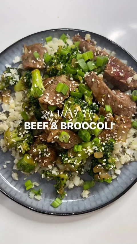 20-Minute Beef & Broccoli