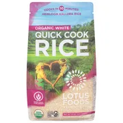 Lotus Foods Rice, Organic, Quick Cook, White