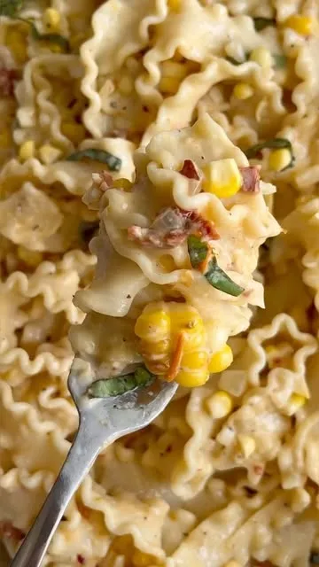 Creamy Roasted Corn Pasta