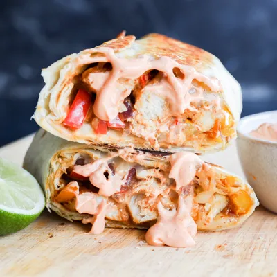 Recipe 'Chicken Fajitas Wrap'