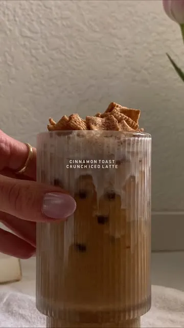 Cinnamon Toast Crunch Iced Latte