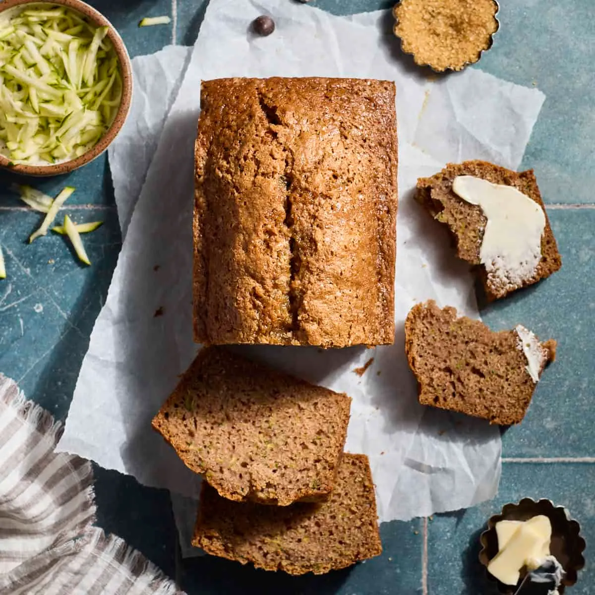 Sourdough Discard Zucchini Bread