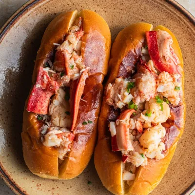 Recipe 'Connecticut Lobster Roll with Warm Brown Butter'