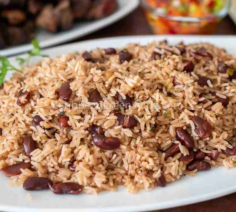Rice and Beans with Coconut Milk – A Classic Caribbean Staple with a Creamy Twist