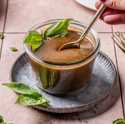 Recipe 'Fresh Basil Balsamic Vinaigrette'
