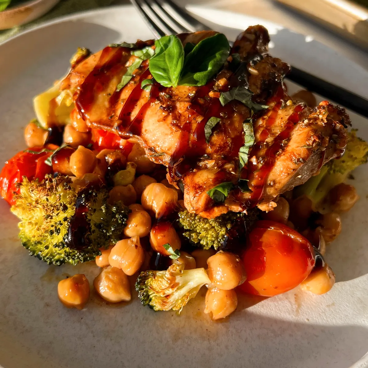 Sheet Pan Balsamic Chicken and Veggies