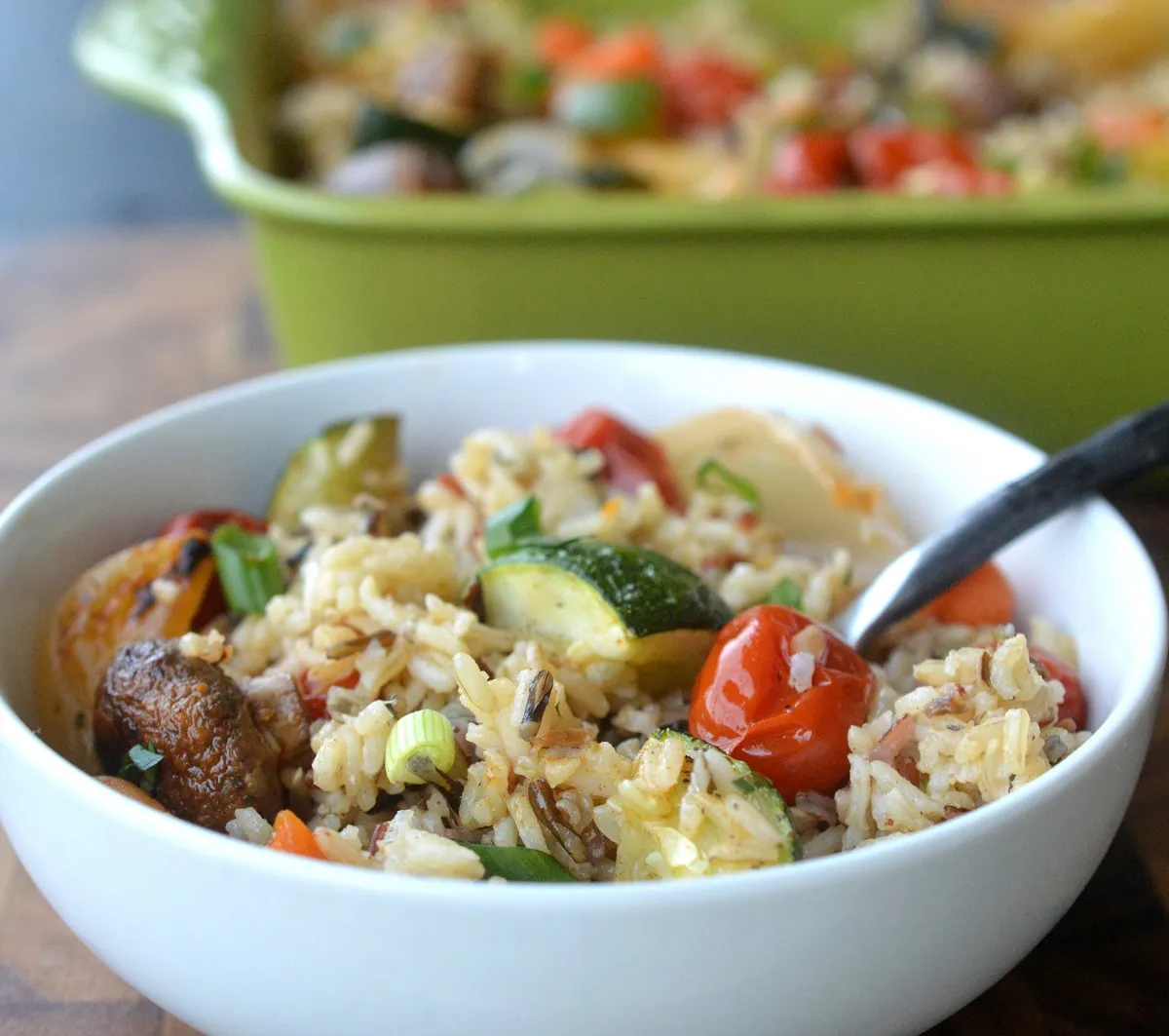 Roasted Vegetable Rice