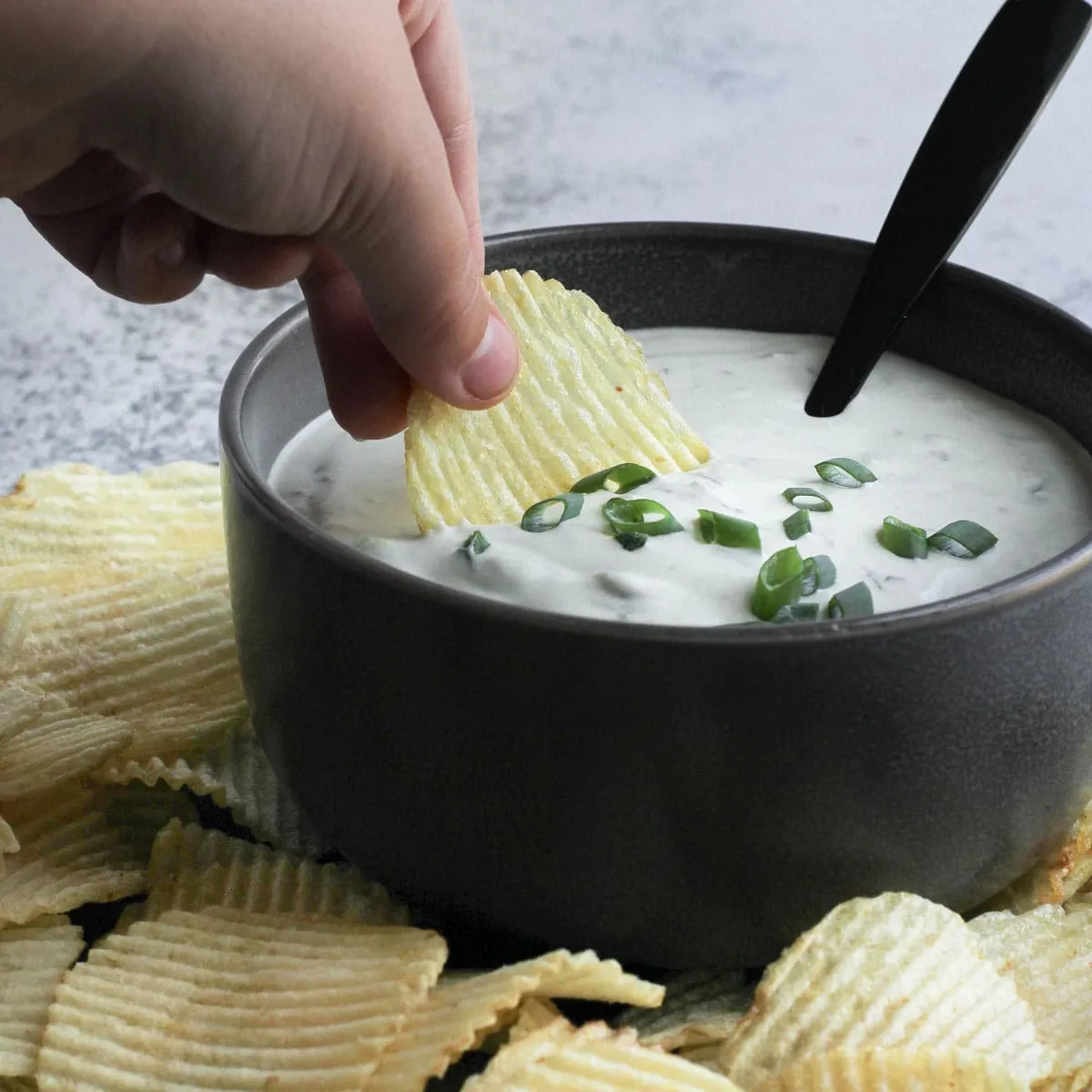 Green Onion Dip (Easy, Creamy Recipe)