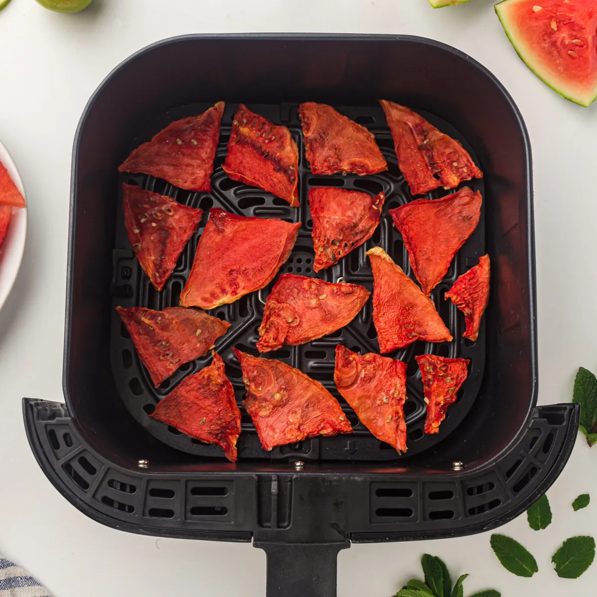 Air Fryer Dehydrated Watermelon