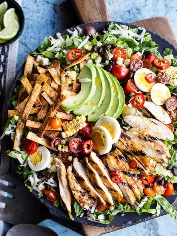 Mexican Grilled Chicken Cobb Salad.