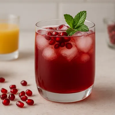 Recipe 'Pomegranate Probiotic Spritz'