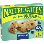 Nature Valley Whole Grain Blueberry Soft-Baked Muffin Bars Breakfast Snacks
