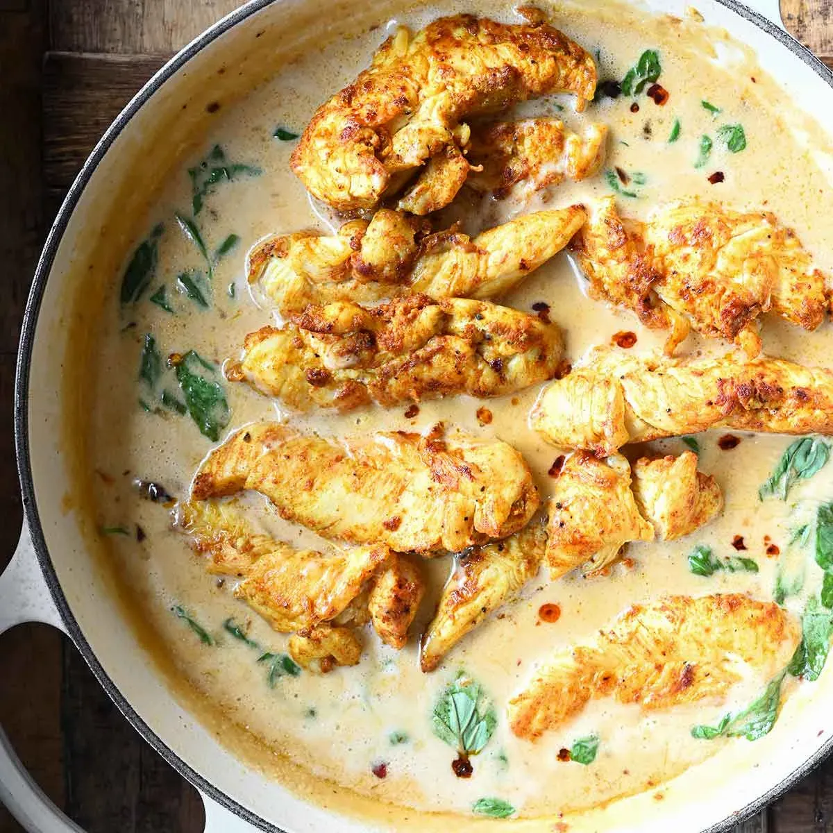 Coconut Basil Chicken
