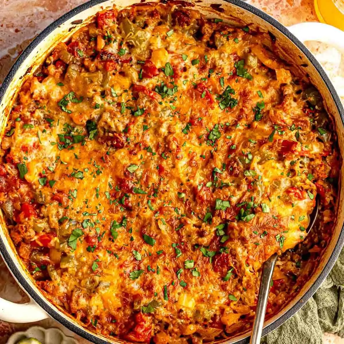 Stuffed Bell Pepper Casserole