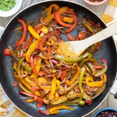 Recipe 'Fajita Veggies (Chipotle Copycat)'