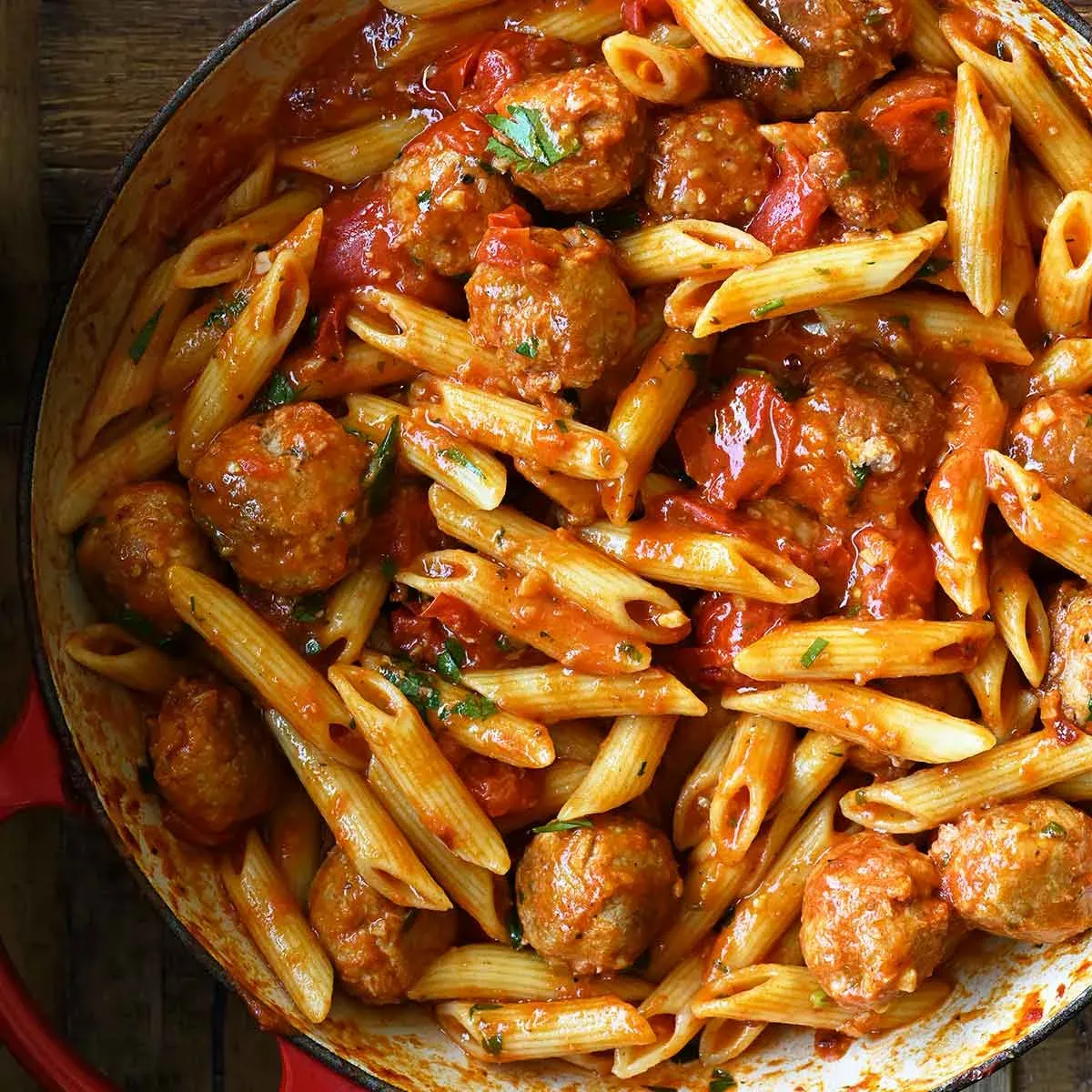 Tuna Meatballs in Tomato Sauce