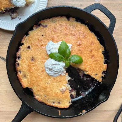 Recipe 'Sourdough Discard Berry Cobbler'