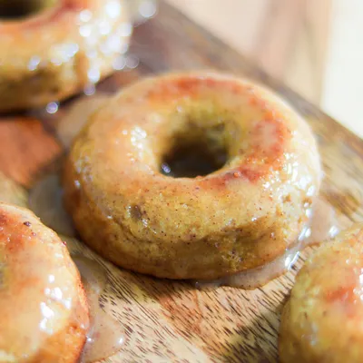 Recipe 'Keto Pumpkin Glazed Donuts w/Pumpkin Spice Glaze'