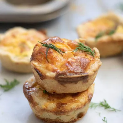 Recipe 'Light and Tasty Smoked Salmon Tartlets Recipe'