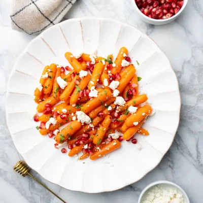 Recipe 'Hot Honey Glazed Carrots'