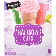 SIGNATURE SELECTS Cake Cups, Rainbow