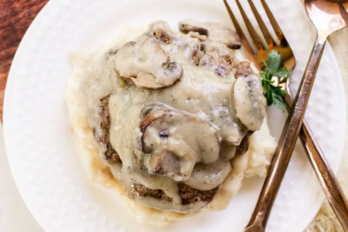 Oven Baked Hamburger Steak Recipe