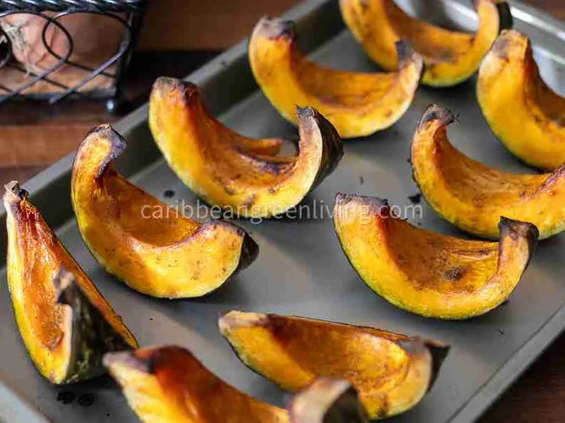 Roasted Kabocha Squash with Haitian Epis