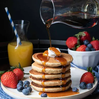 Recipe 'Vegan Buttermilk Pancakes'