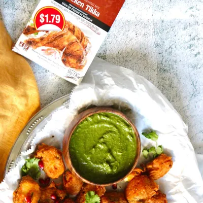 Recipe 'Paneer Tikka Fritters'