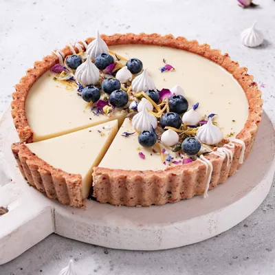 Recipe 'Vegan Lemon Custard Pie'